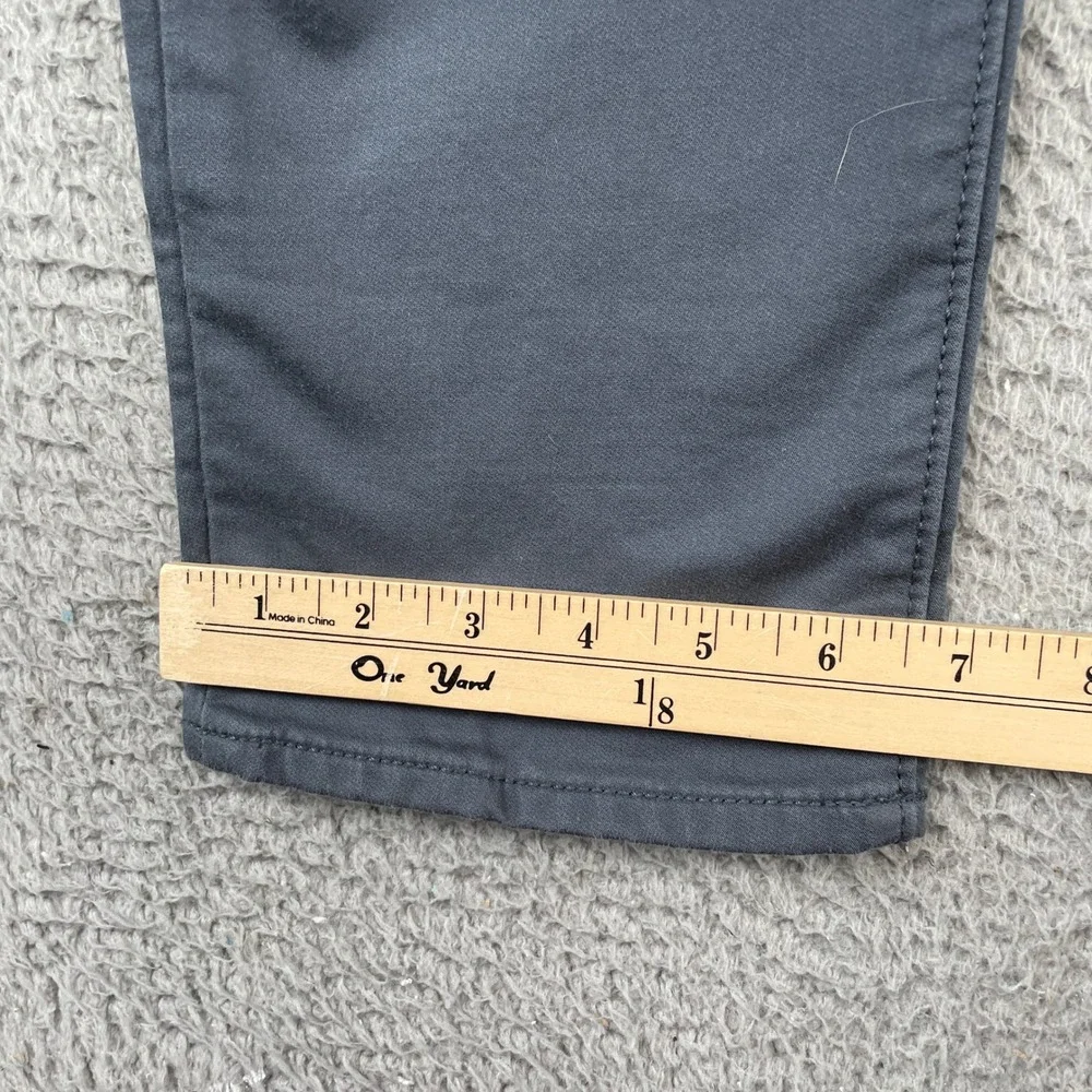 Banana Republic Travel Jean Mens 31x32 Gray Slim Fit Stretch Chino Pants